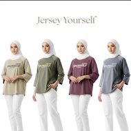 Amiably H0090 YOURSELF Blouse Wanita Printed Ironless