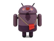 正版有雷射貼 Google Android 安卓 設計公仔 第3彈 單售圖一款式:D