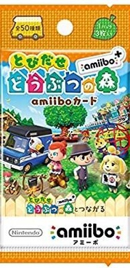 Switch 動物之森 New Leaf Amiibo+ 咭 (3張卡)