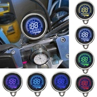 Motorcycle LED LCD Tachometer Speedometer Digital Electronic Induction Led 7 colors Backlight Odomet