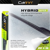Carinn Sepasang Wiper Hybrid Kaca Depan Mobil For Citroen E-C3 2025-On 22 & 16 - 2 Pcs