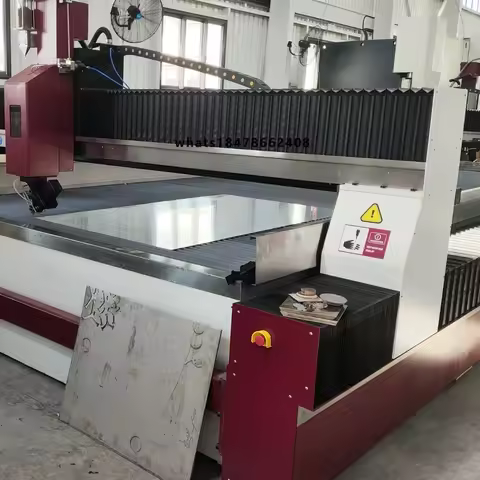 Waterjet Cutting Machine High Pressure CNC 5 Axis Water Jet Cutter for Stainless Steel Aluminum Meta