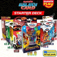 🆕 BoBoiBoy Galaxy Card Starter Deck - 33 Cards + 1 Battle Arena - Version 1.0 2.0 3.0 4.0 5.0 6.0 7.