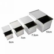 Non-stick loaf cube pan/GLOSSIR cube bread mold - 12x12+lid