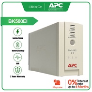APC BK500EI Back-UPS, 500VA/300W, Tower, 230V, 4x IEC C13 Outlets, User Replaceable Battery Uninterr