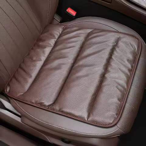 1 Seat Luxury Perforated PU Leather Car Seat Covers For changan uni-k ford focus mk3 byd yuan up xtr