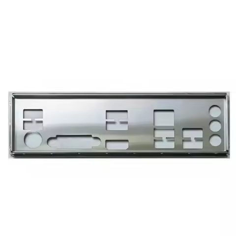 for B550M-DS3H B550M I/O IO Shield Back Plate Blende Bezel AORUS ELITE Baffle Backplate Bracket