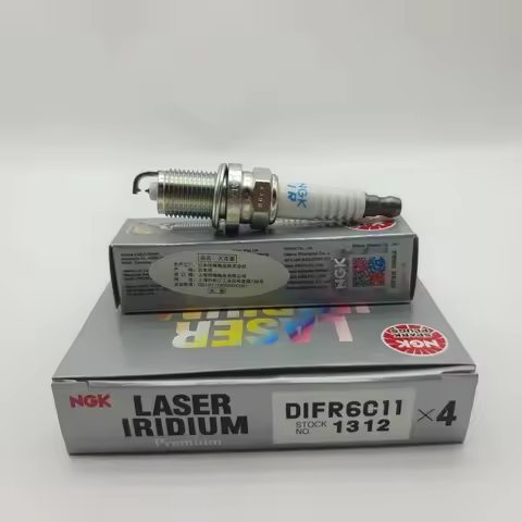 4Pcs OE:1822A069 Original NGK Spark Plug DIFR6C11 1312 ­For Mitsubishi ASX Outlander EX Pajero Lance