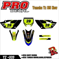 Decal sticker yamaha yz85/DECAL YAMAHA YZ/DECAL YAMAHA YZ 85-009