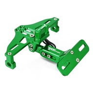 For Benelli TNT249S Adjustable CNC License Plate Bracket With LED License Plate Frame Number Plate H