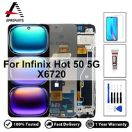 Chất lượng cao LCD cho Infinix Hot 50 5G X6720 Hiển thị Màn hình Cảm ứng Số hóa Lắp ráp Bộ phận Thay