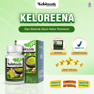 Obat Herbal Kapsul Keloreena - Kelorena - Kelorina Ekstrak Daun Kelor Berkualitas Isi 100 Kapsul 100