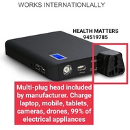 🇸🇬Laptop power bank notebook power bank for laptop portable charger 30000mAh - laptop, phones, table