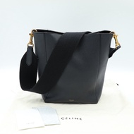 Celine 黑色牛皮 水桶 肩背包 手提包