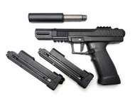 【 賀臻生存遊戲 】MILSIG P10 PRO 12.7mm 戰術鎮暴手槍 搭加長管套餐