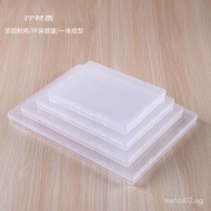 Hot Sale  Flat transparent plastic storage box a5Document Storage Box Stationery Jewelry Box B5Card 