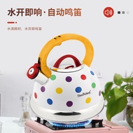 新品现货Hausroland烧水壶304不锈钢鸣音水壶燃气明用烧水壶3LHausroland Kettle 3020251021