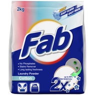 Fab Detergent Powder Cotton 2kg