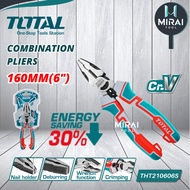 TOTAL THT210606S Tang Gabungan Leverage Tinggi 160MM (6") | High Leverage Combination Pliers
