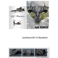 Little Elephant Elite JET Fighter SR-71, Stealth Bomber,  F35, F22 ,F14, F16 Building Blocks (U01)