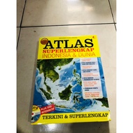 ATLAS BOOK COMPLETE ATLAS/ SUPER COMPLETE ATLAS/ INDONESIA & WORLD