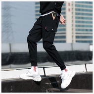 COD 2025 Casual Pants, Men's Workwear Pants, Spring Summer Style, Loose Ankle Lace-Up Workwear Pants