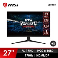 微星 MSI 27型 IPS 平面電競螢幕 G2712