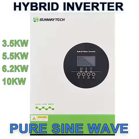 3KW 5KW 10KW Home Use Hybrid Solar Inverter Pure Sine Wave MPPT Inverters for LiFePO4 Lead Acid Batt