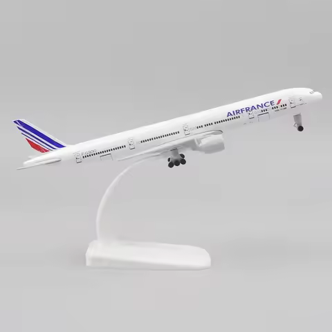 Simulation Alloy 20cm B777 Aircraft Diecast 777 Air France Airliner Model Family Toys And Ornaments