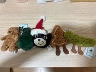 Jellycat 熊仔kc 老闆貓 薑餅樹 聖誕樹 酸青瓜 全部有吊牌平出