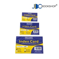 Valiant Index Card 5x8, 4x6, 3x5 (20 sheets)