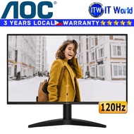 AOC Monitor 24B36H3 23.8" Full HD / 120Hz / IPS / 4ms GTG, 1ms MPRT | itw
