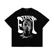 RayaWave Tshirt Kaos Pria Oversized Distro Unisex Premium Cotton " Hustle"