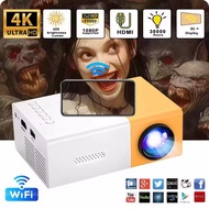 Projektor Mini Projektor Mudah Alih YG300 Wifi Smart 1280 Full HD Office Home Theater