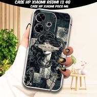 NEWEST XIAOMI REDMI 13 4G Case Motif [COLAB] XIAOMI Casing Latest M6poco Softcase Clear Protected Ca