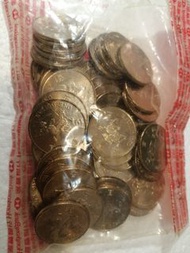 1997 香港回歸中國紀念幣一蚊 50個 麒麟 元包未開封過