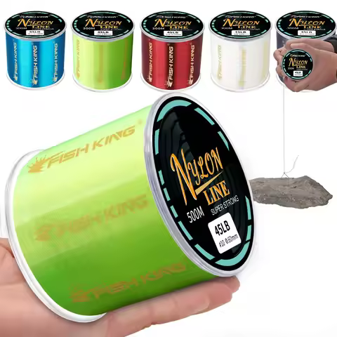 NGB 300m/500m Nylon Fishing Line 4.13-34.32LB Super Stronger Nylon Line Japan Monofilament Saltwater