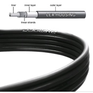 Jagwire Lex Cable Outer Brake Shifter Housing Cable Black Original