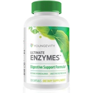 Youngevity Ultimate Enzymes® - Multi Enzymes for Digestion, Gas & Bloating Relief - Betaine HCl, Ox 