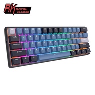 Royal Kludge RK61 PLUS RK61 RGB 3 Modes Hotswap Mechanical Keyboard Gaming Mechanica Keyboard RK61 P