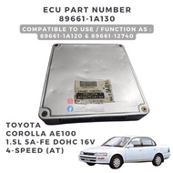 Toyota 5AFE AT ECU 89661-1A130 / 89661-1A120 / 89661-12740 Corolla AE100 - Engine Control Unit / Com