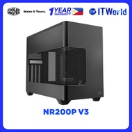Cooler Master NR200P V3 Mini-ITX Case - PCIe 5.0 / Gen5 / GPU / NR200PV3-KWNN-S00 itw