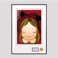 Death NYC Print Trendy Painting Trendy Decorative Painting Nara Yoshitomo Nara Doll Painting Size: 6