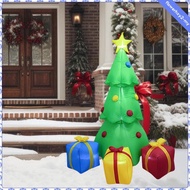 Flameer 7 ft Christmas Tree Inflatable Decor Novelty Gift Props with 3 Gift Boxes Giant Xmas Inflata
