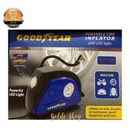Goodyear Portable Tire Inflator with Led Light