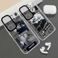HP Softcase Clear Casing Realme P3 Lite C71 C75 C75X Case Latest Transparent Anti-Scratchhp NBR-98