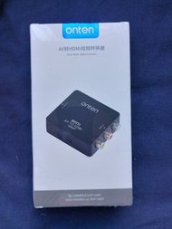 Onten AV轉HDMI轉換器
