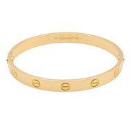 【二手】卡地亞 Love 手鐲，腕圍 16 厘米，18K（黃金），男女皆宜，二手 A