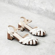 VNXK Sandals 5cm Square Sole Pixie Fashion H417