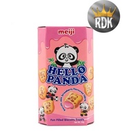 Meiji Hello Panda Biscuits Strawberry 50g